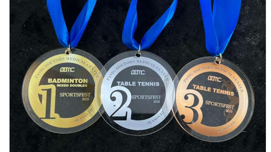 Acrylic Custom Shape Medals