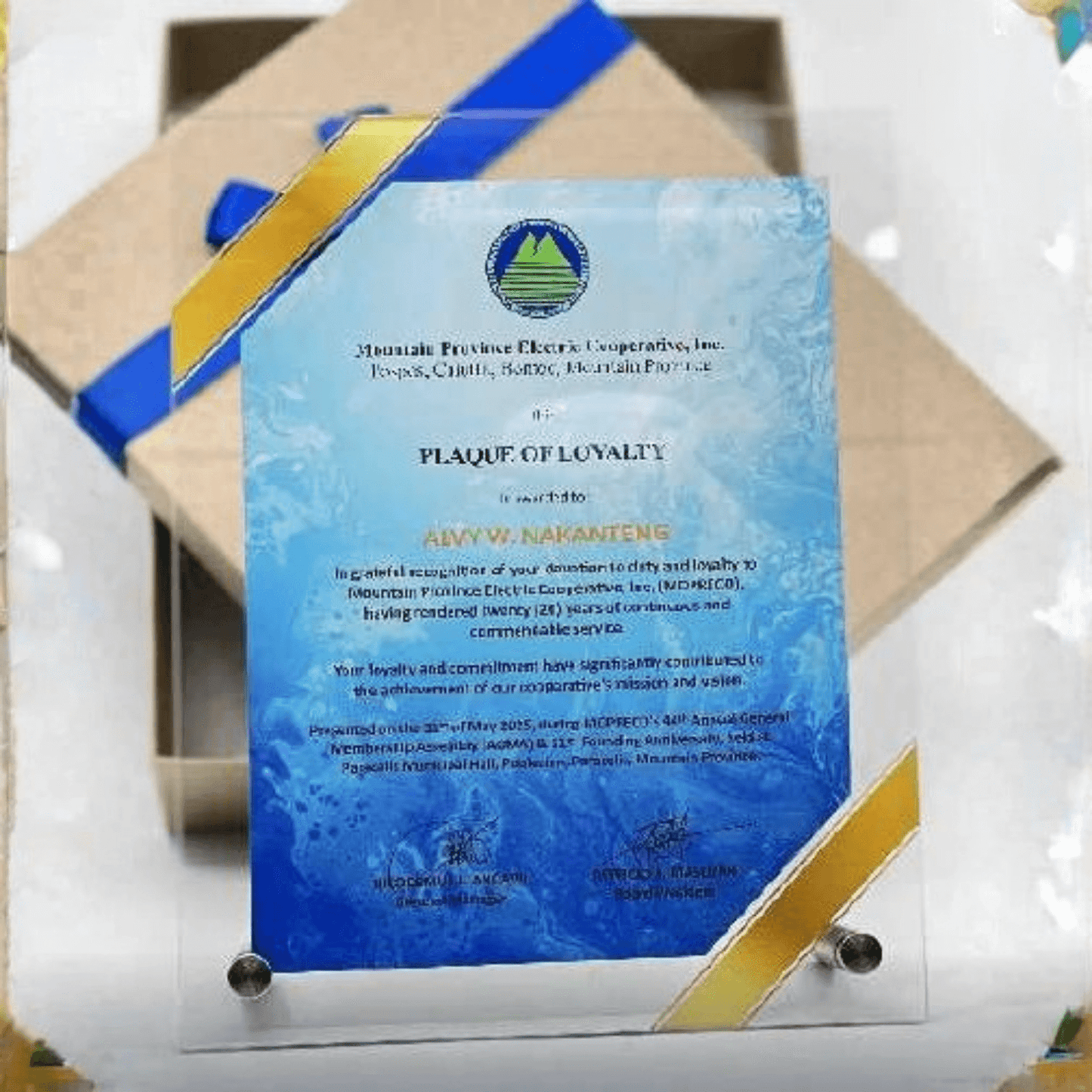 Acrylic Plaque Awards - AA-031