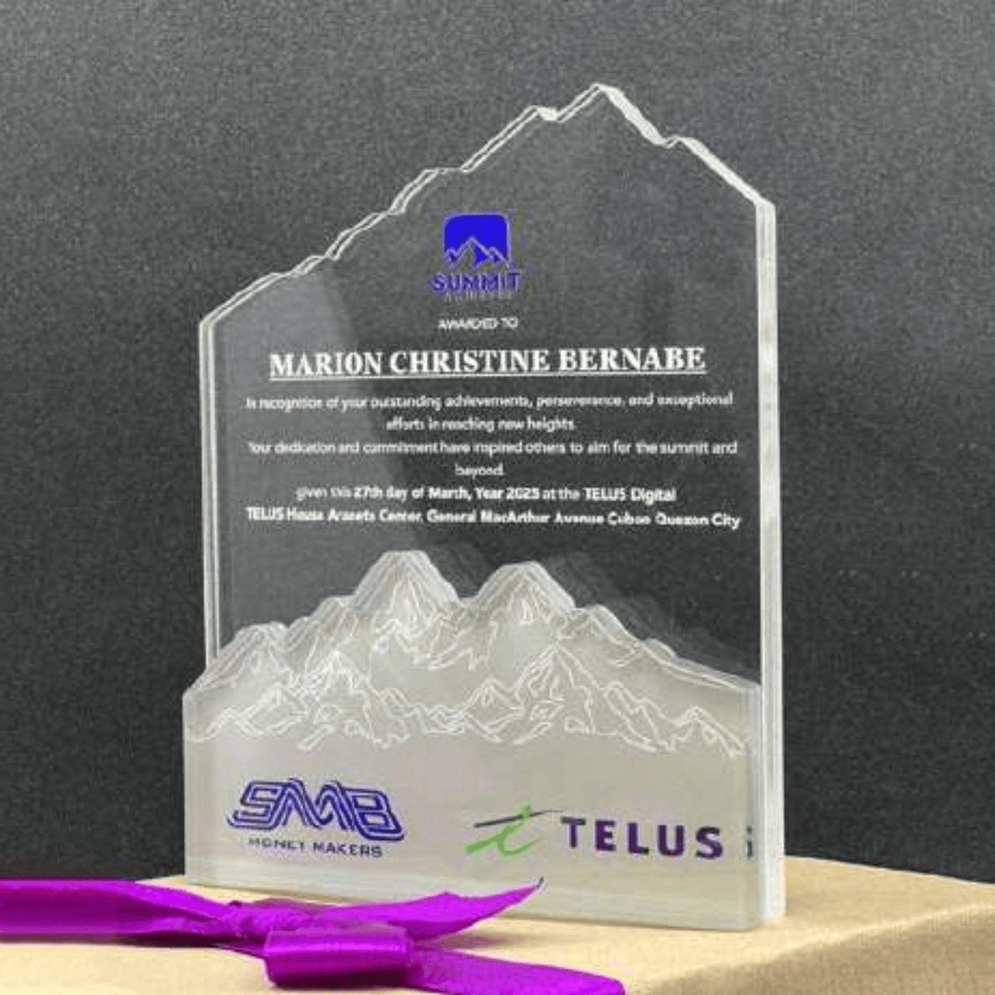 Acrylic Plaque Awards - AA-039