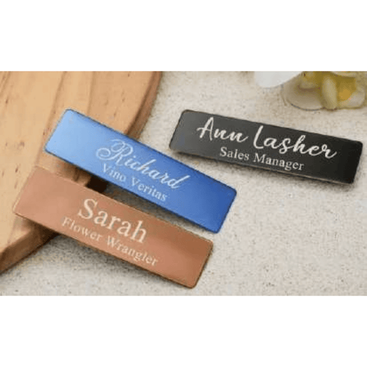 Acrylic Magnetic Name Badge