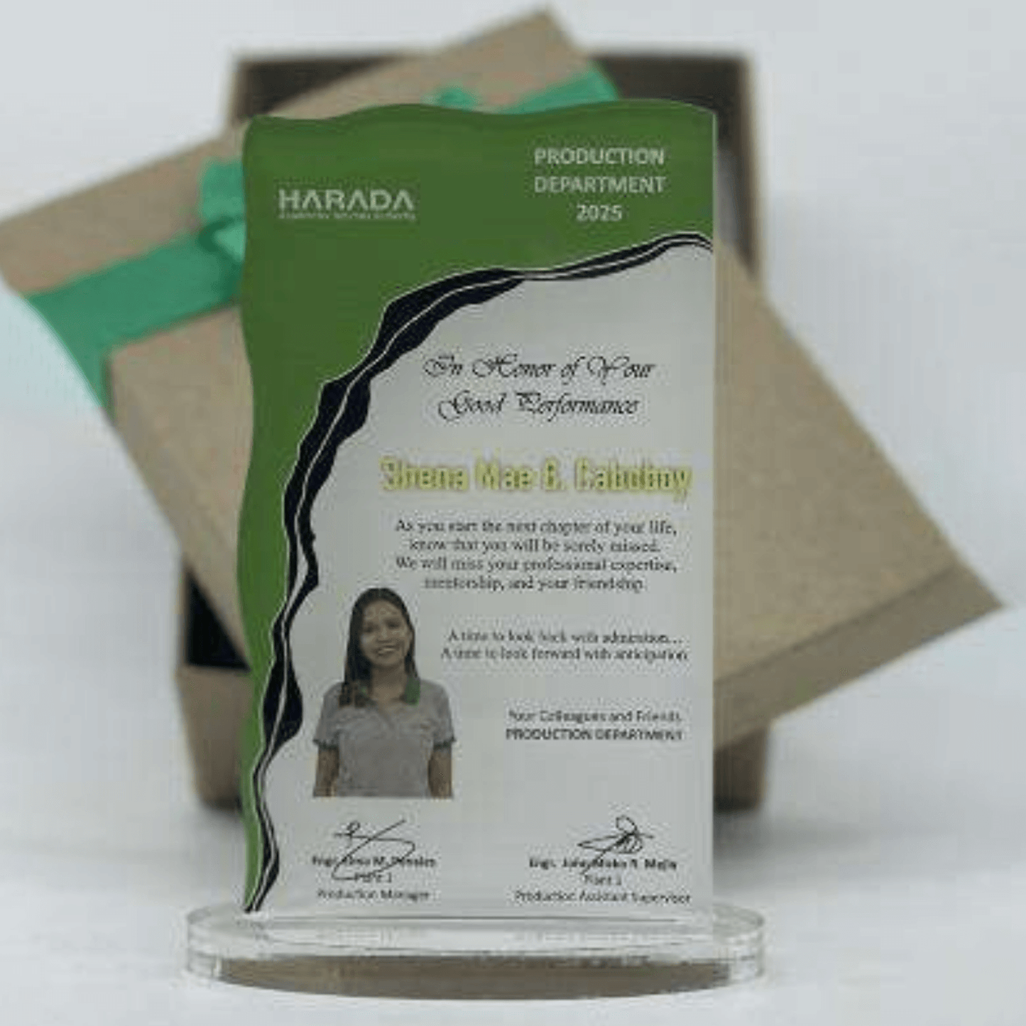 Acrylic Plaque Awards - AA-008