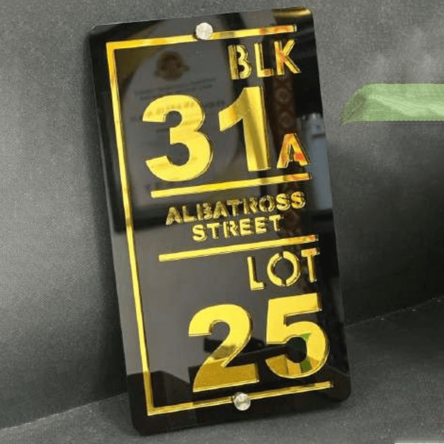 Acrylic Signage Collection- AS-004