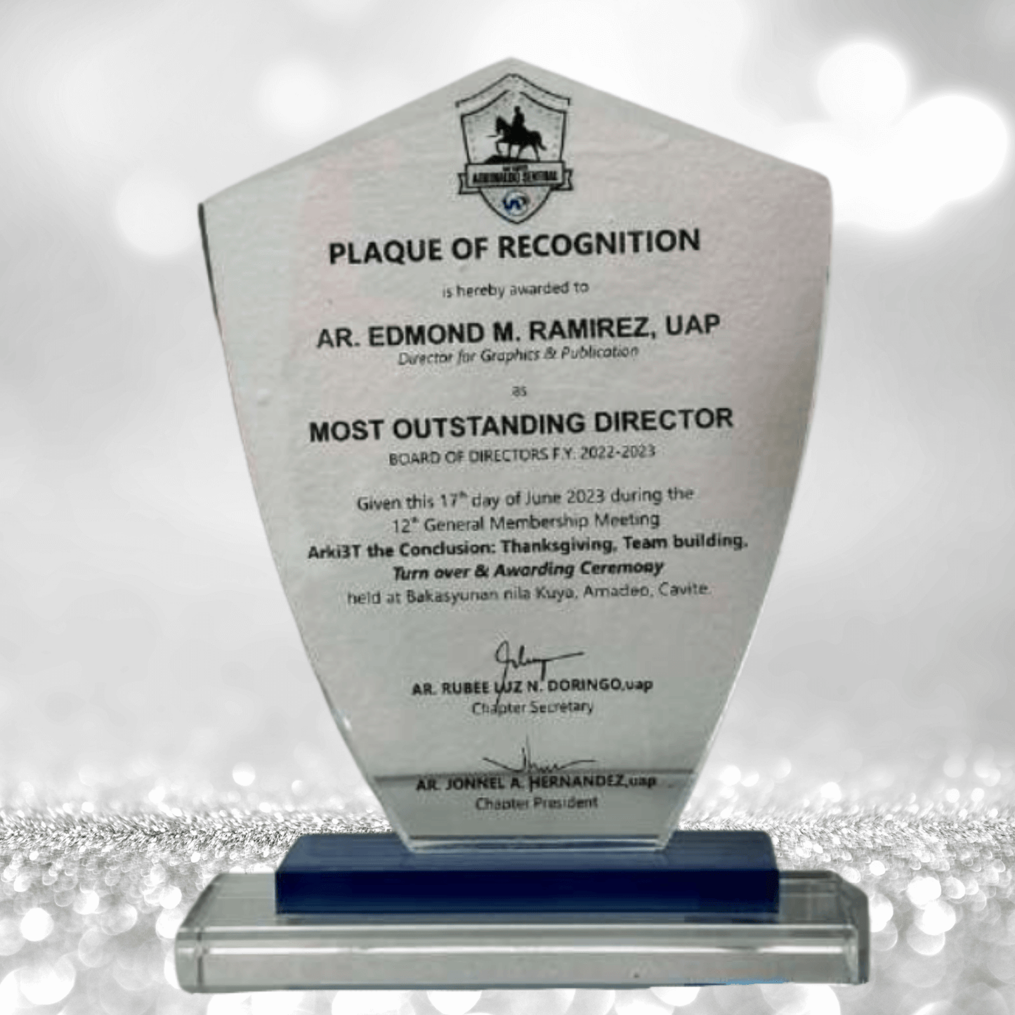 Crystal Trophy Awards - CT-041
