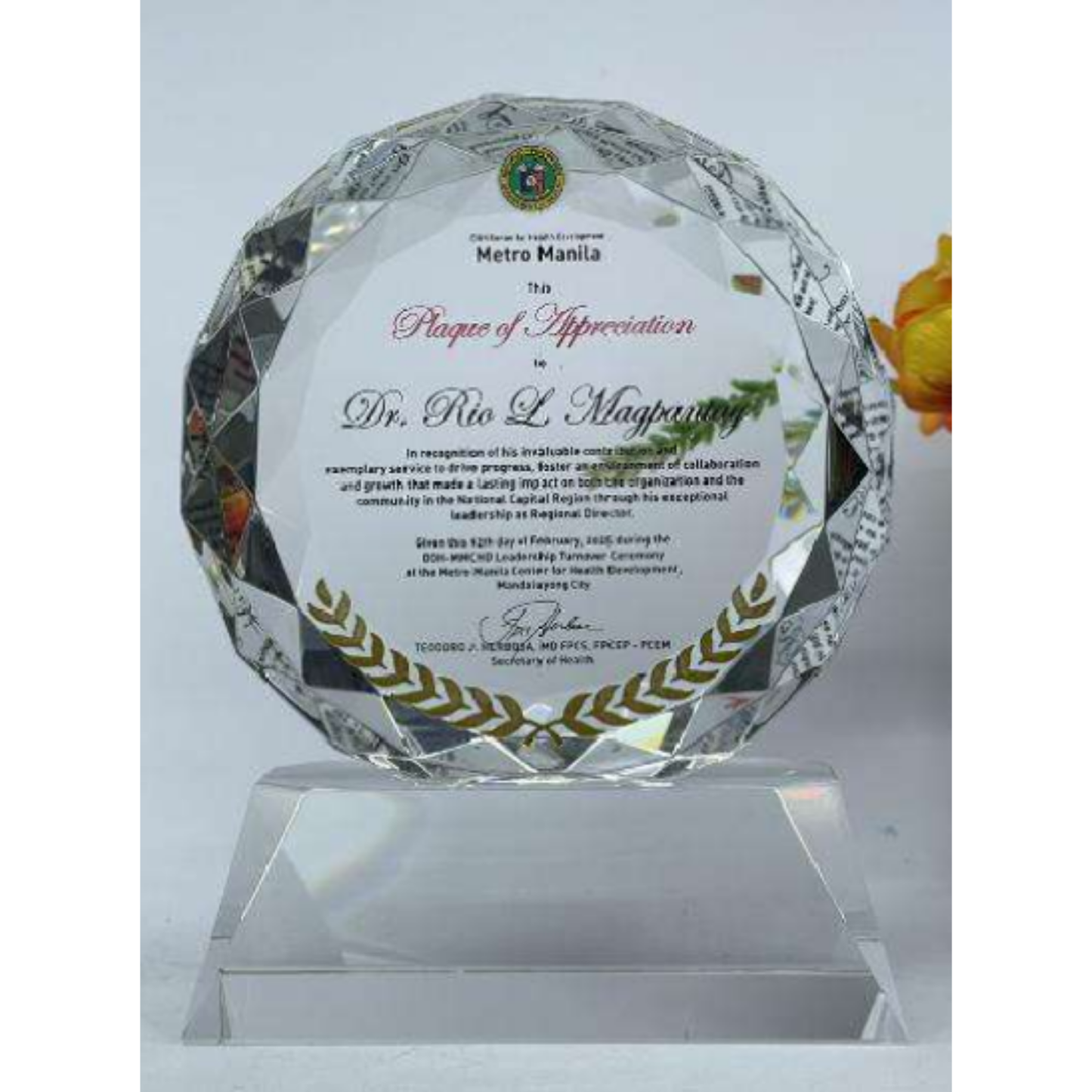 High Grade Crystal Awards and Trophies - CTK9-006 *New Designs*