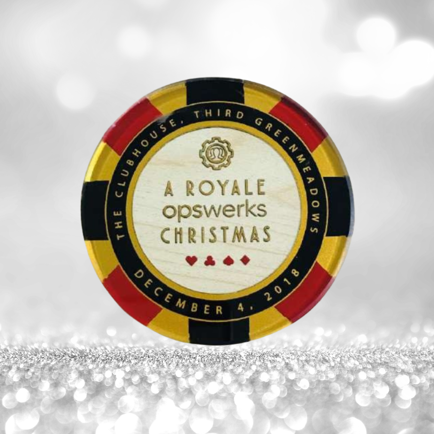 Glass Tokens & Desk Accessories - GDA-014
