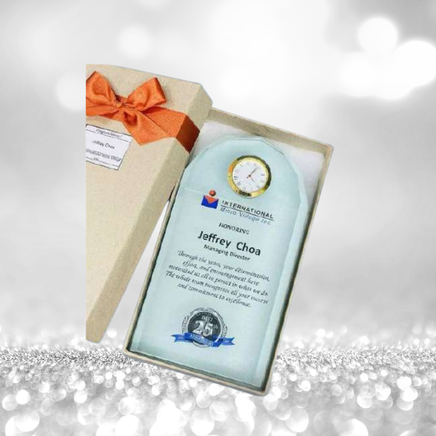 Glass Tokens & Desk Accessories - GDA-004