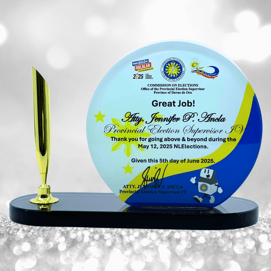 Glass Tokens & Desk Accessories - GDA-009