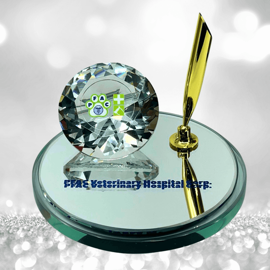 Glass Tokens & Desk Accessories - GDA-010