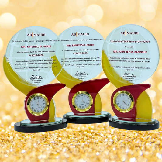 Best-Selling Glass Plaque Awards - GPA-003