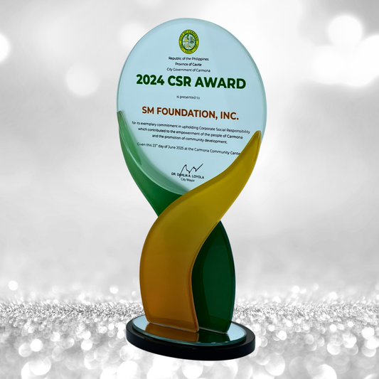 Best-Selling Glass Plaque Awards - GPA-004