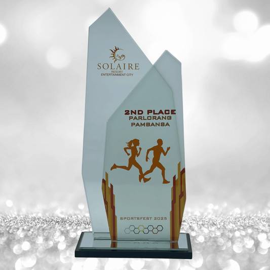 Best-Selling Glass Plaque Awards - GPA-017