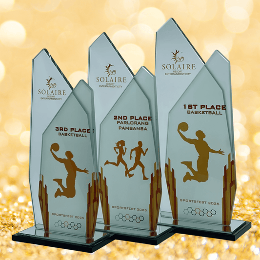 Best-Selling Glass Plaque Awards - GPA-017