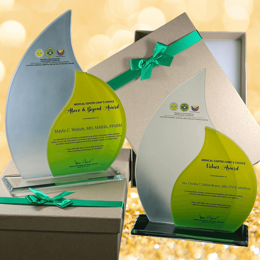 Best-Selling Glass Plaque Awards - GPA-021