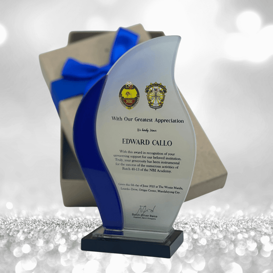 Best-Selling Glass Plaque Awards - GPA-027