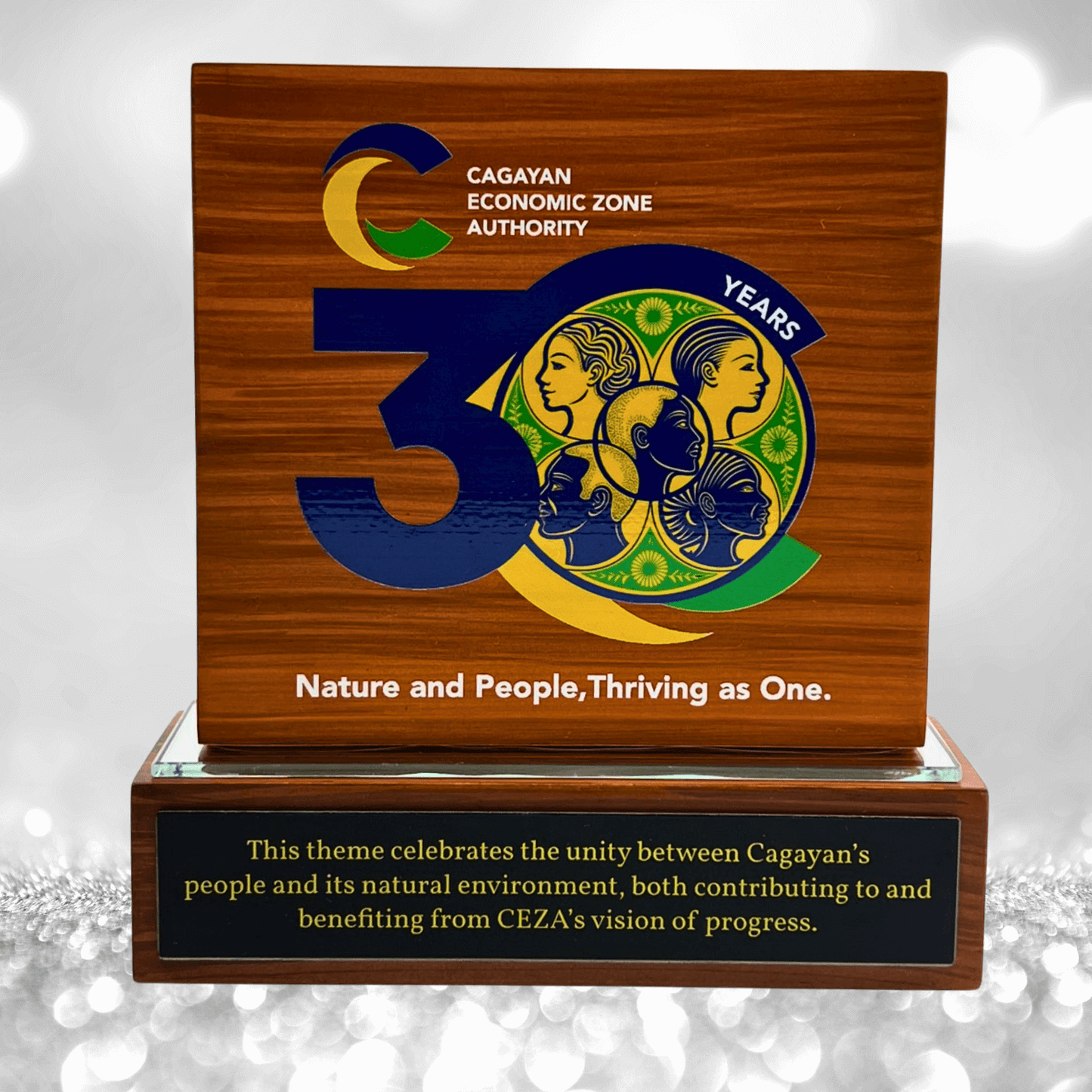 Best-Selling Wood Plaque Awards - GPA-040 *NEW DESIGN*