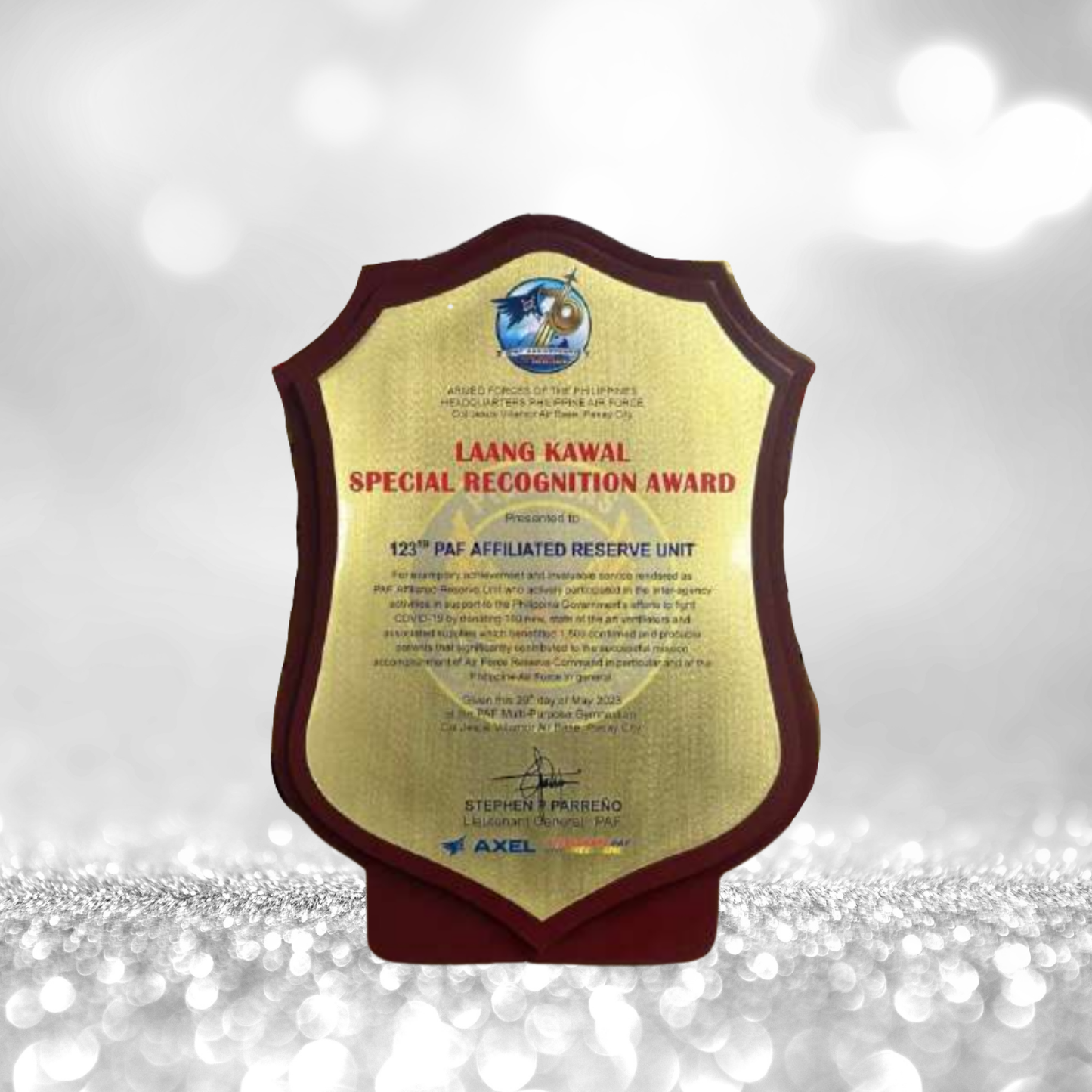 Best-Selling Wood Plaque Awards - GPA-044