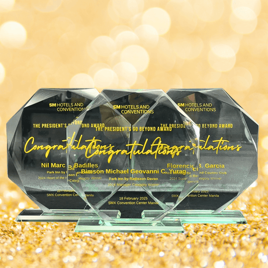 Best-Selling Glass Plaque Awards - GPA-030