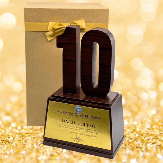 Best-Selling Wood Plaque Awards - GPA-038