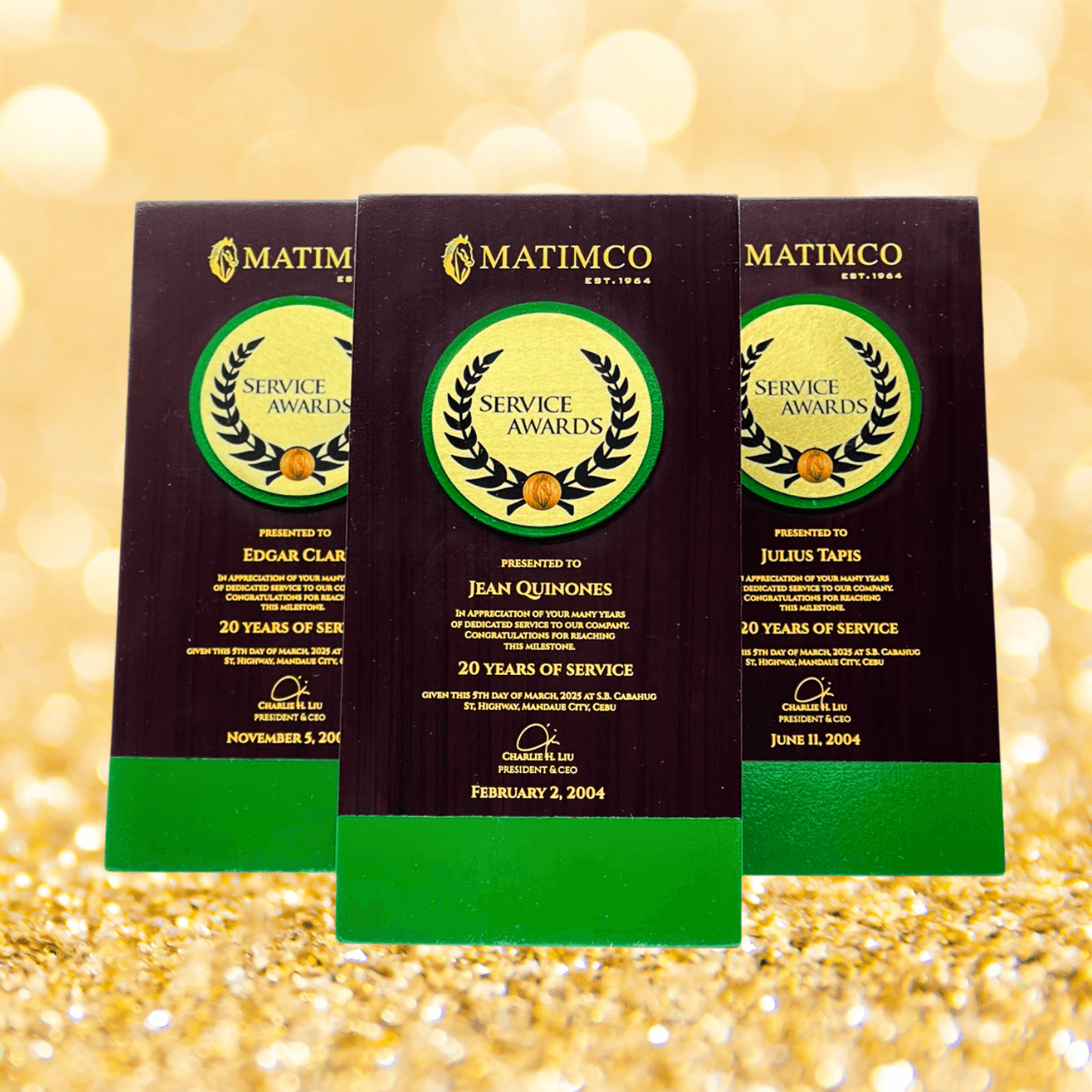 Best-Selling Wood Plaque Awards - GPA-042 *NEW DESIGN*