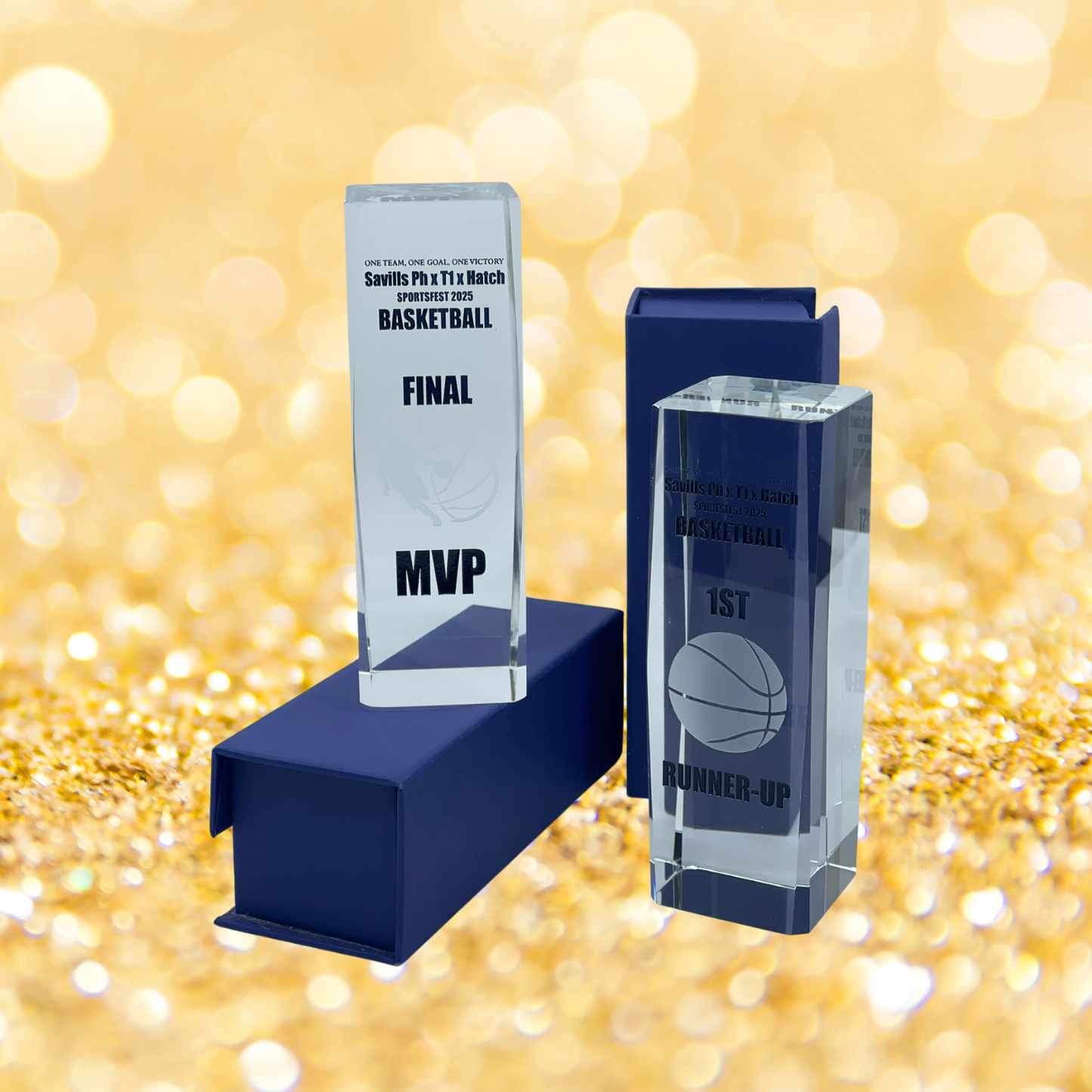 Crystal Sports Trophies And awards Design - SA-005