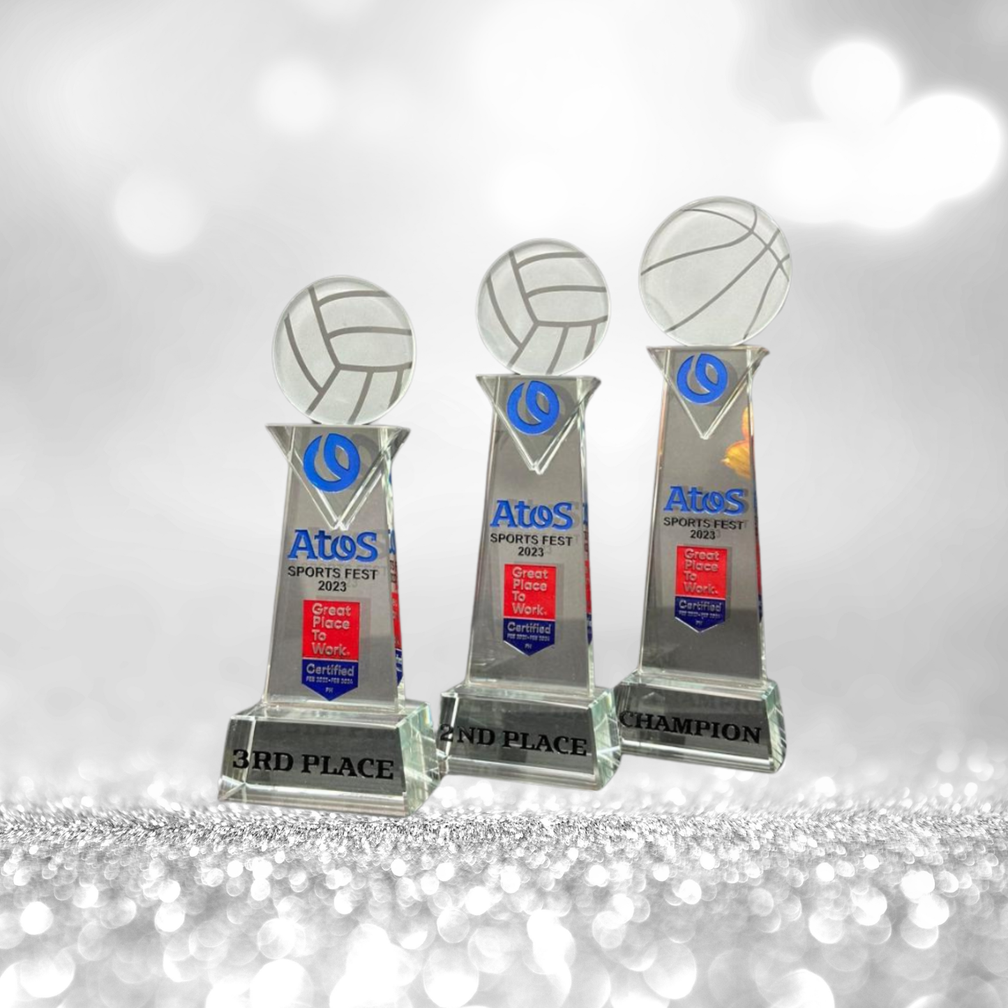 Crystal Sports Trophies And awards Design - SA-006