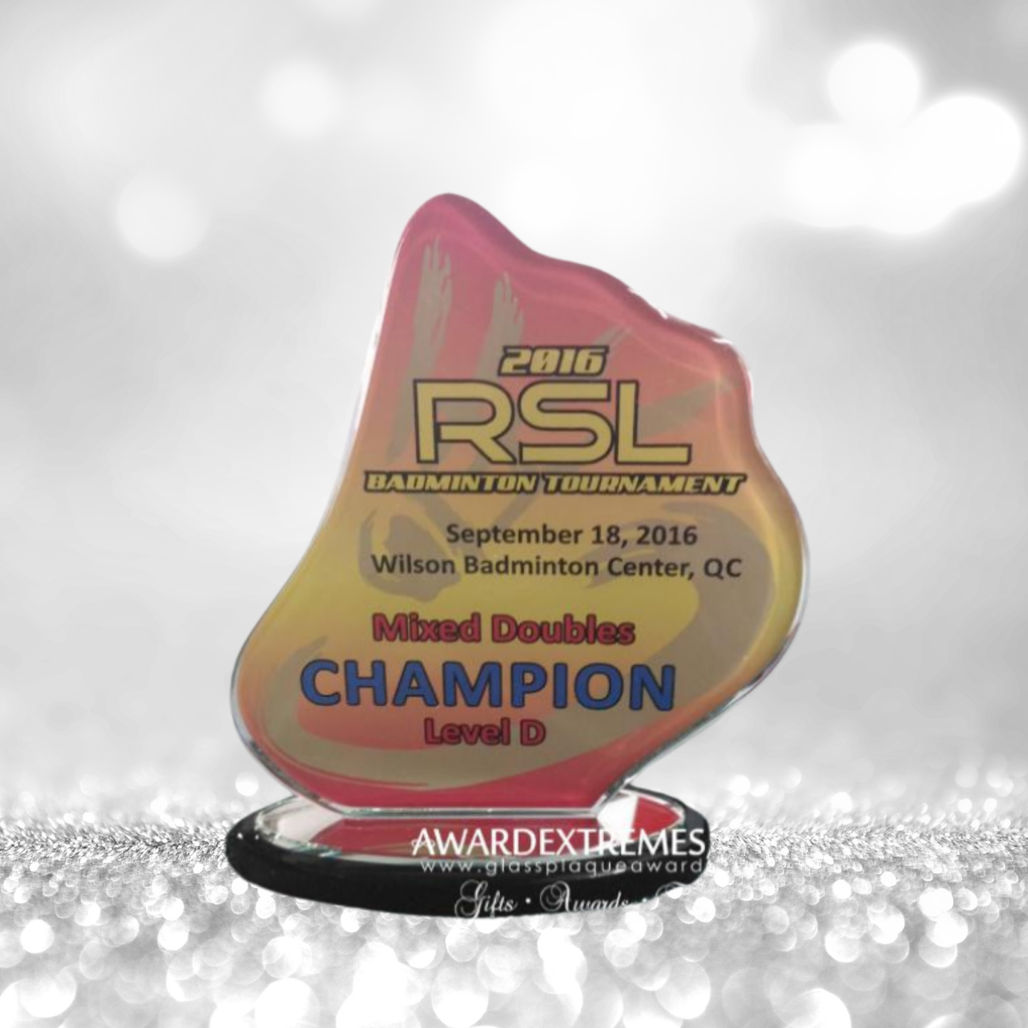 Glass Plaque and Awards Designs -SA-018