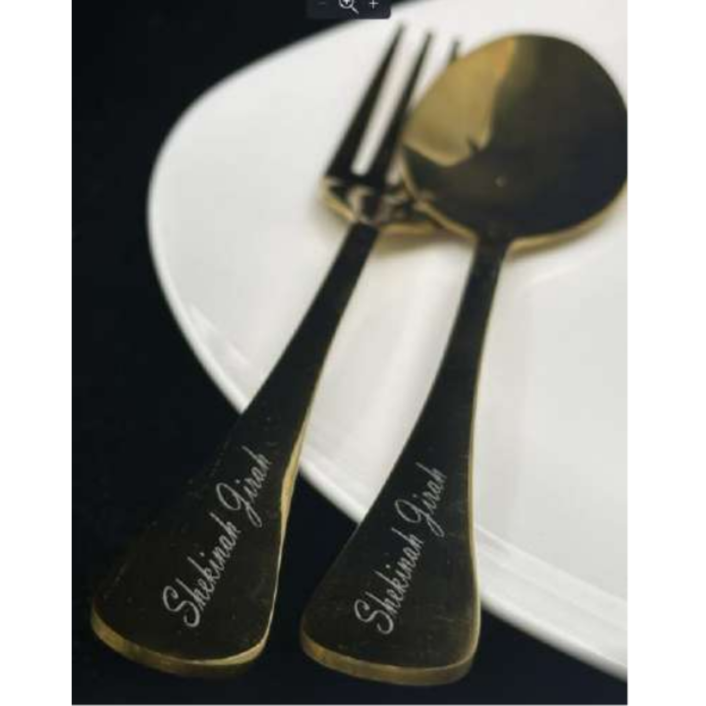Cutlery - Personalize Products-SET OF SPOON & FORK-001