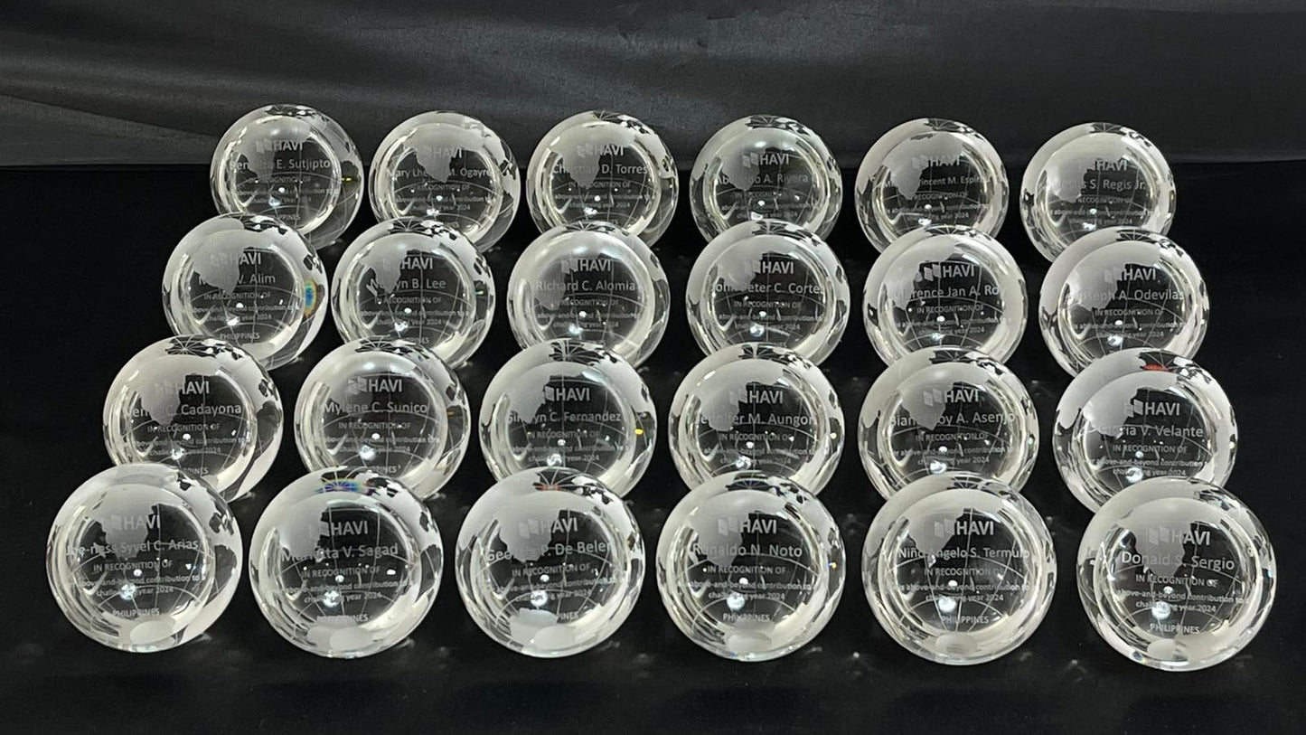 Crystal Tokens & Desk Accessories - CTDA-004