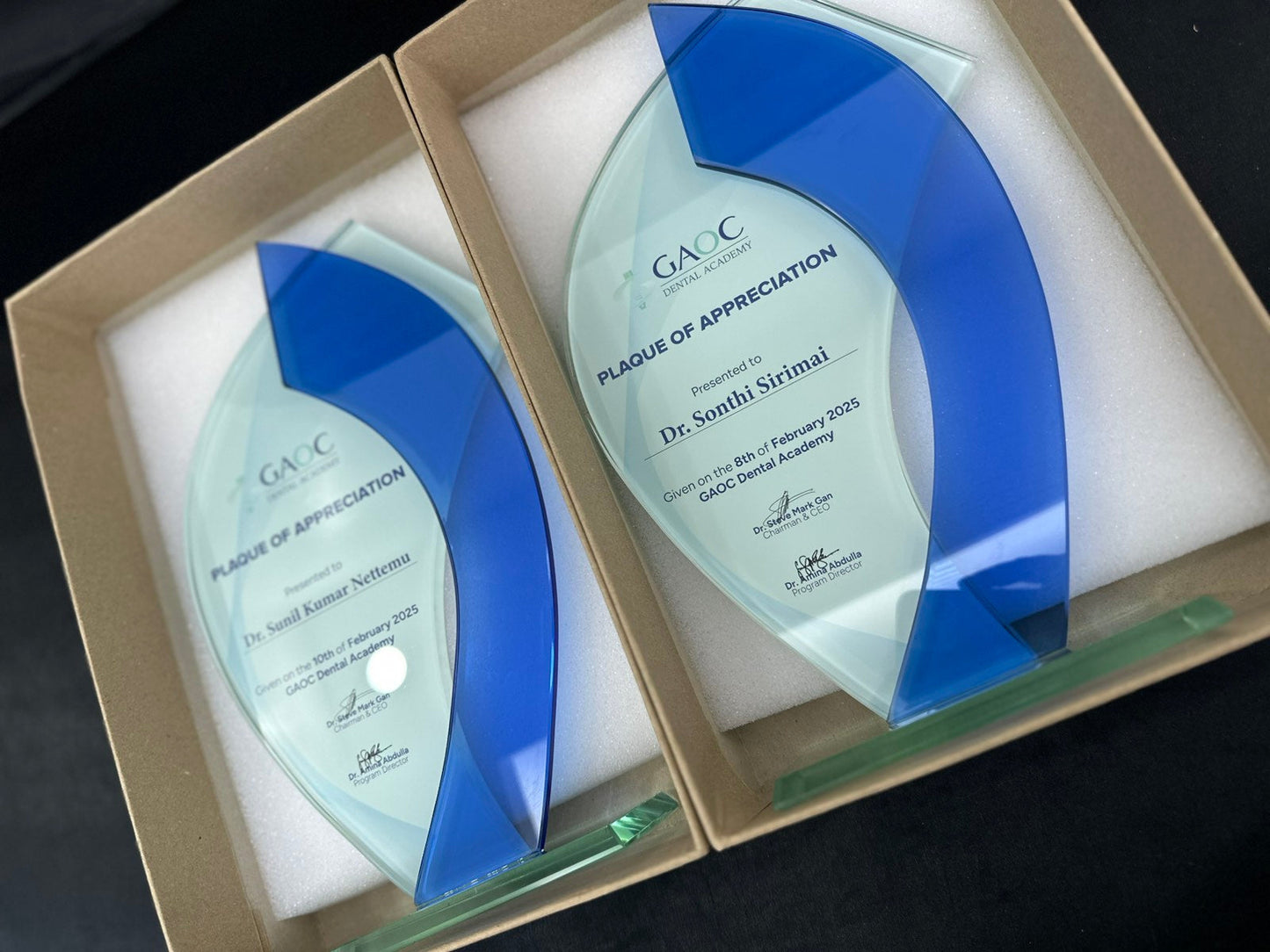 Best-Selling Glass Plaque Awards - GPA-016 *NEW DESIGN*