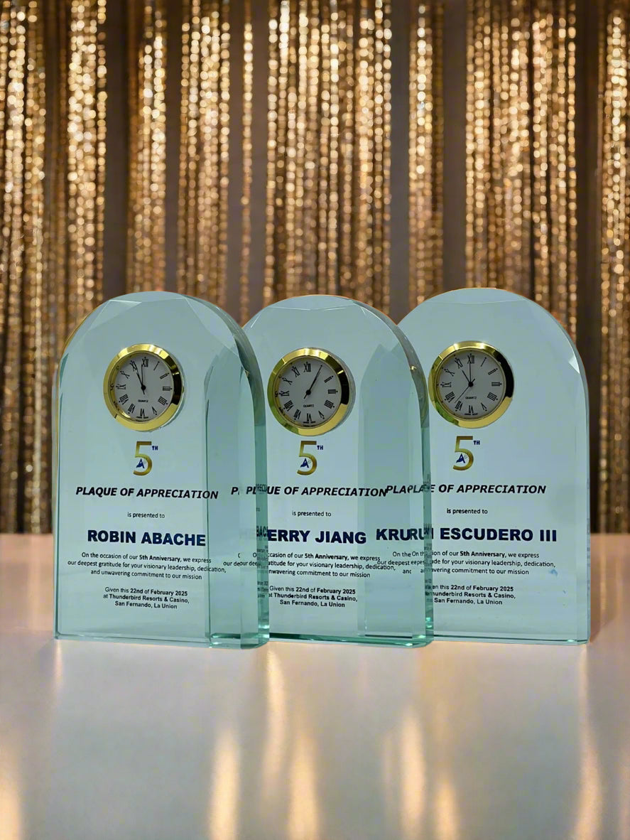 Glass Tokens & Desk Accessories - GDA-001