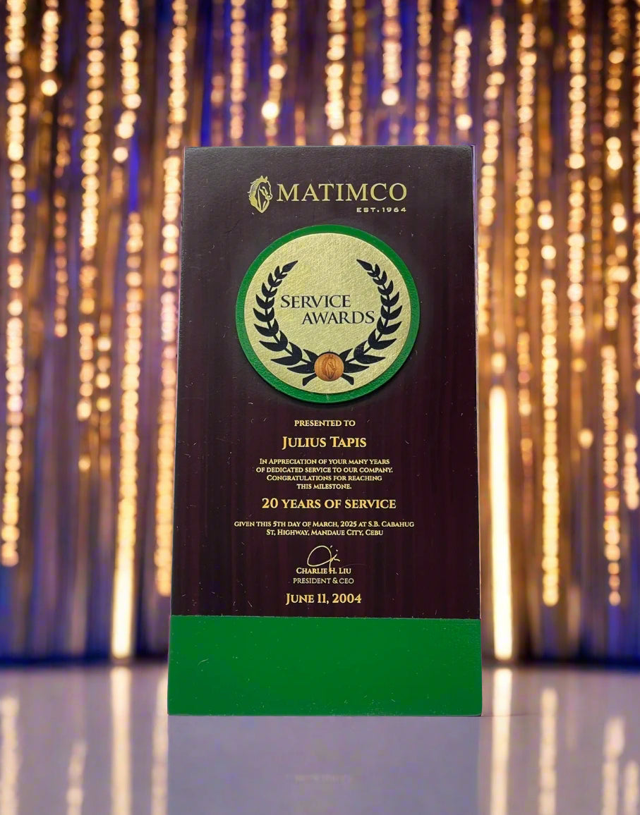 Best-Selling Wood Plaque Awards - GPA-042 *NEW DESIGN*