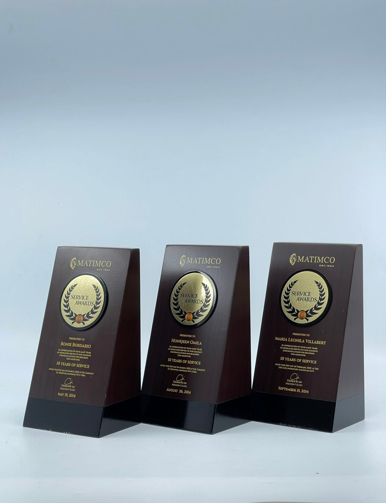 Best-Selling Wood Plaque Awards - GPA-042 *NEW DESIGN*