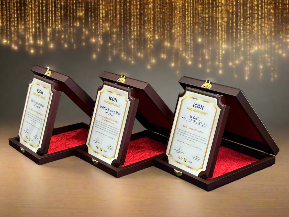 Rush Order Wood Plaque Awards - RA030