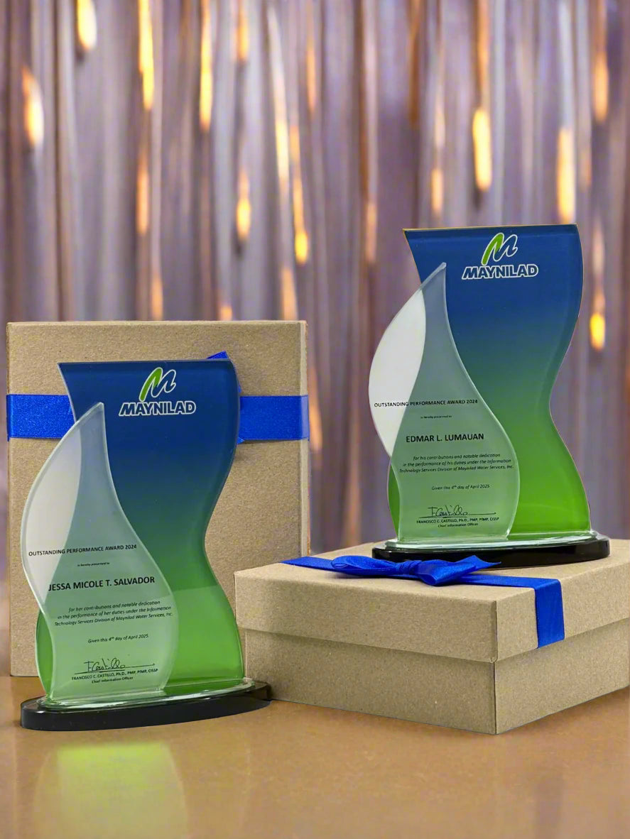 Best-Selling Glass Plaque Awards - GPA-011