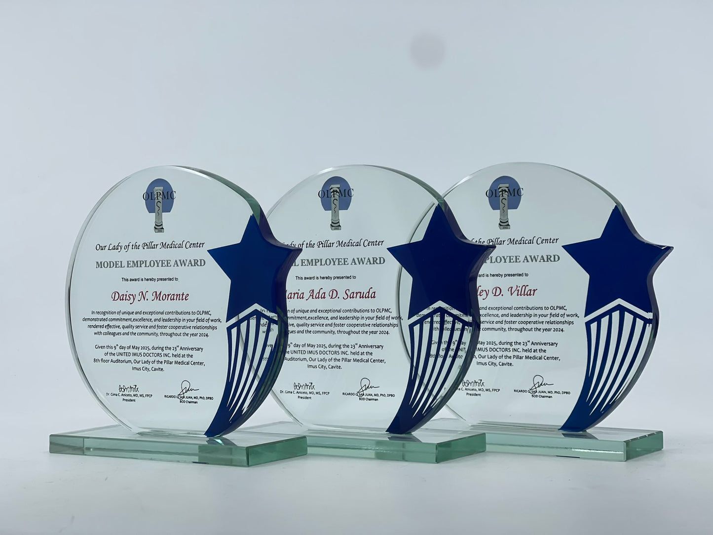 Best-Selling Glass Plaque Awards - GPA-024