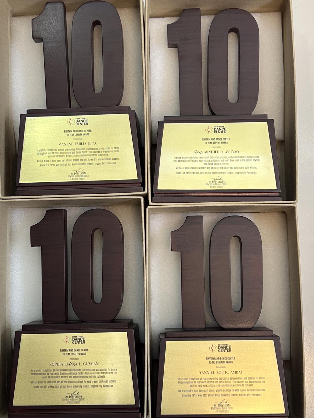 Best-Selling Wood Plaque Awards - GPA-038