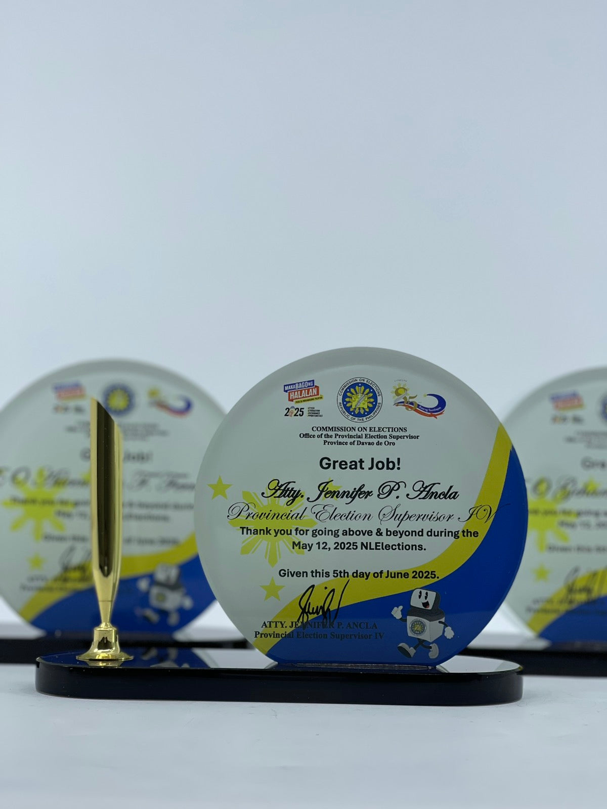Glass Tokens & Desk Accessories - GDA-009