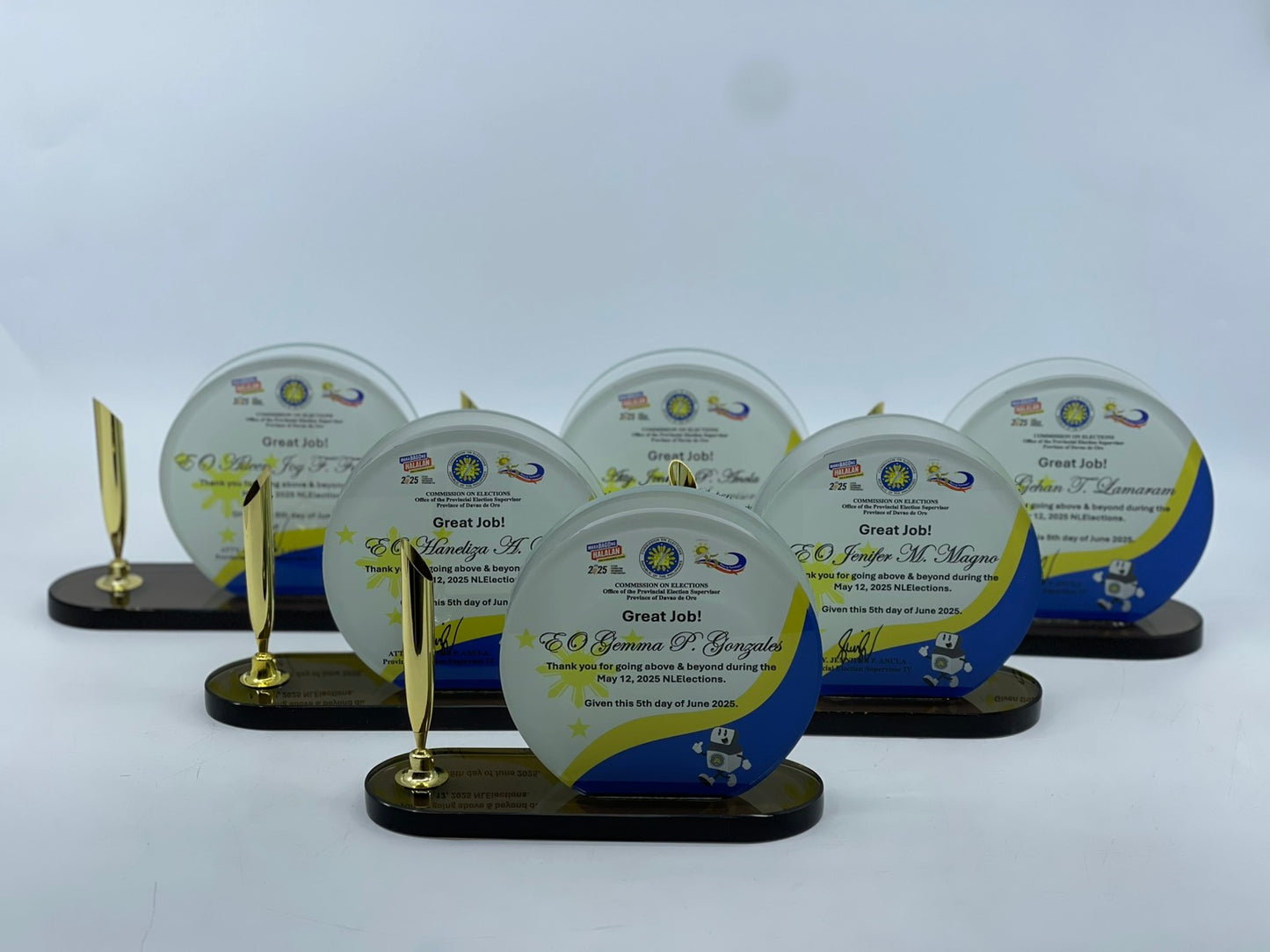 Glass Tokens & Desk Accessories - GDA-009