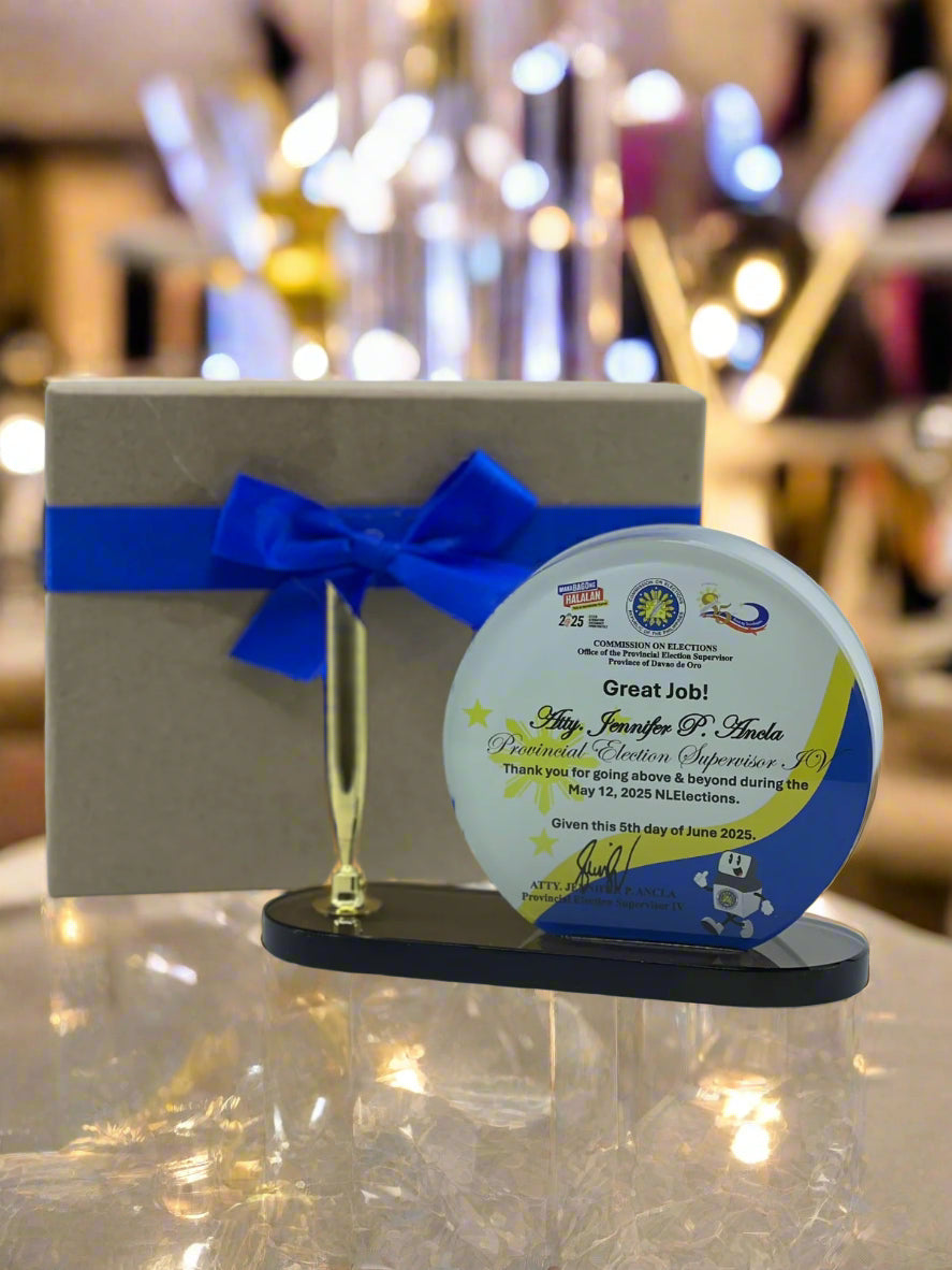 Glass Tokens & Desk Accessories - GDA-009