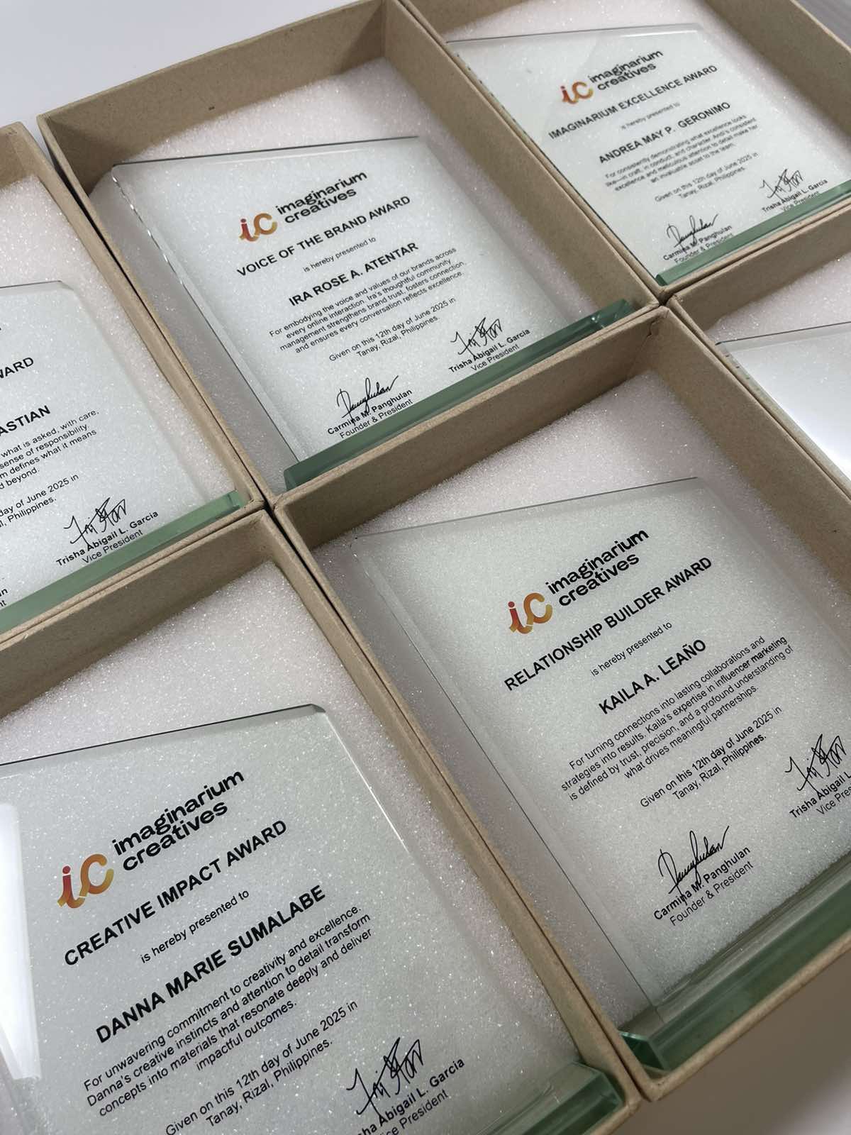 Rush Order Glass Plaque Awards - RA010
