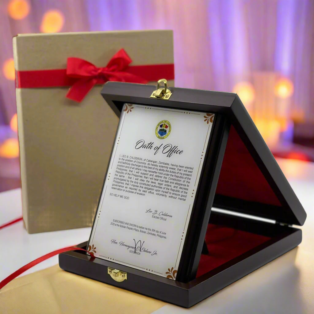 Rush Order Wood Plaque Awards - RA029
