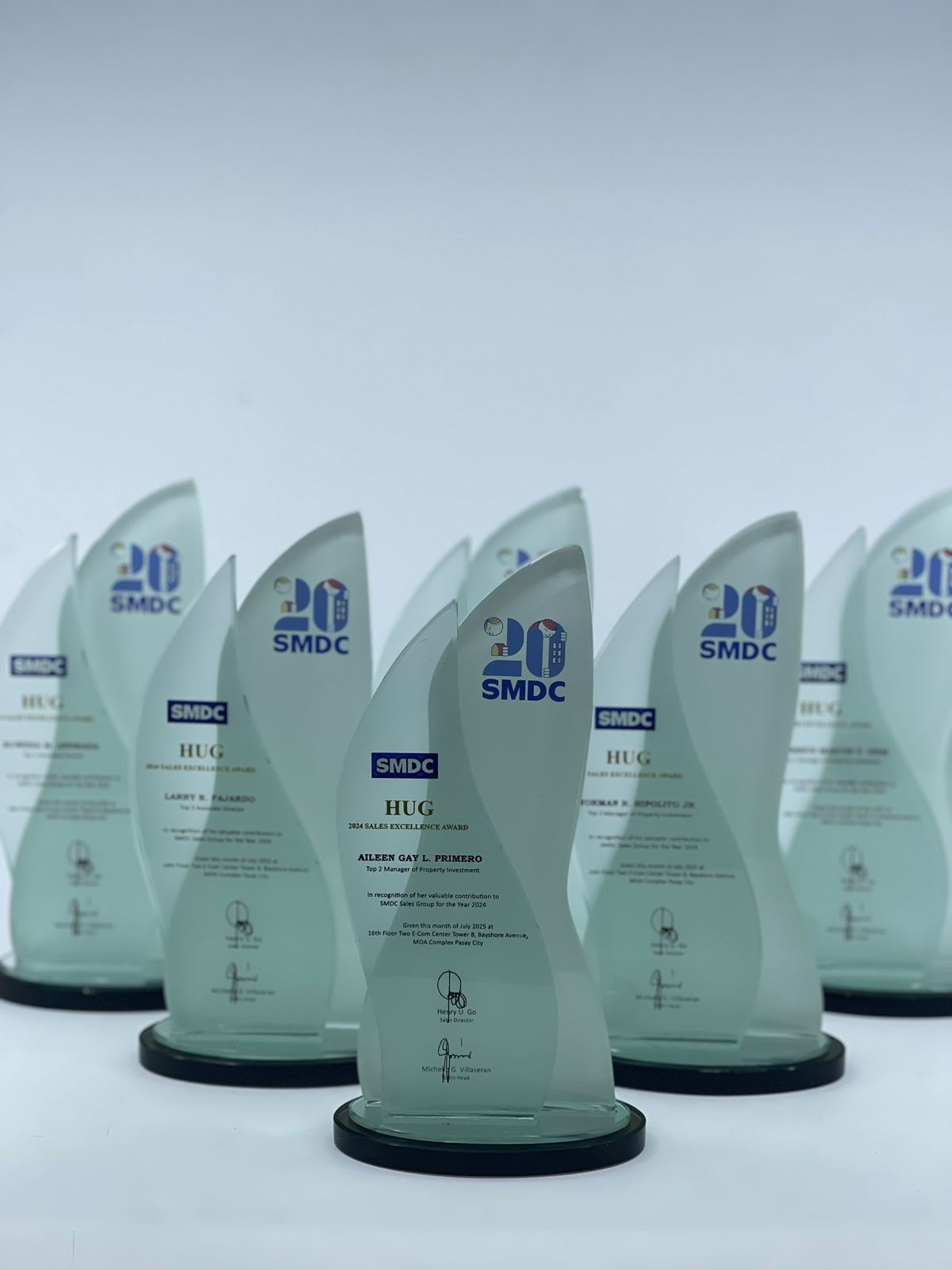 Best-Selling Glass Plaque Awards - GPA-009