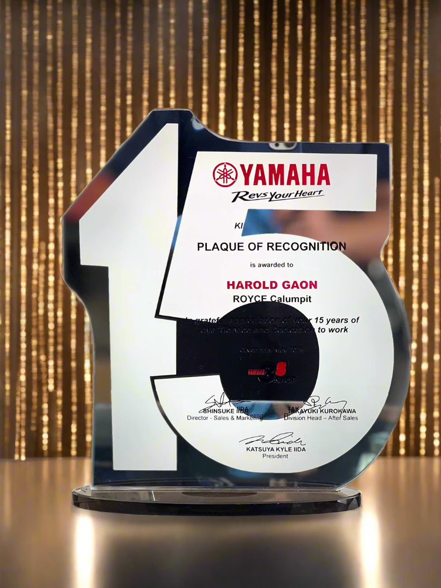 Best-Selling Glass Plaque Awards - GPA-035 | 20-50