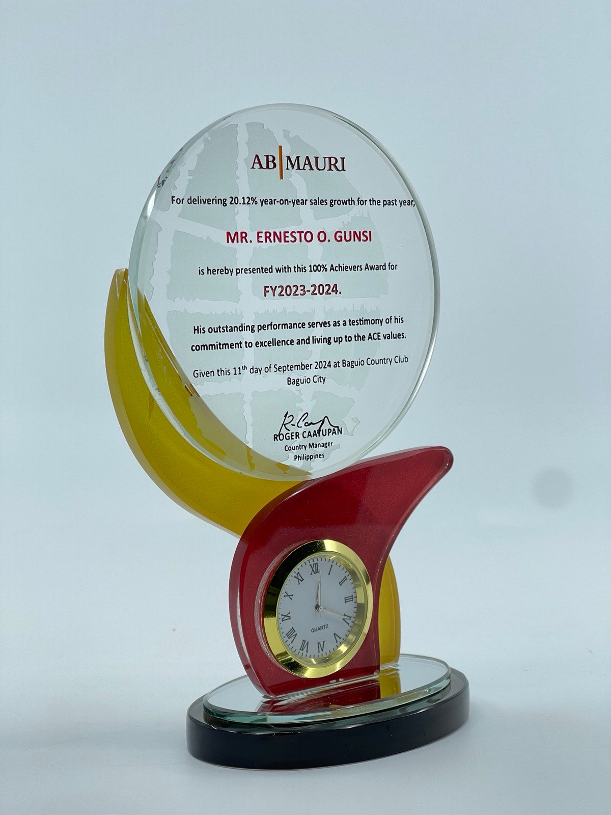 Best-Selling Glass Plaque Awards - GPA-003
