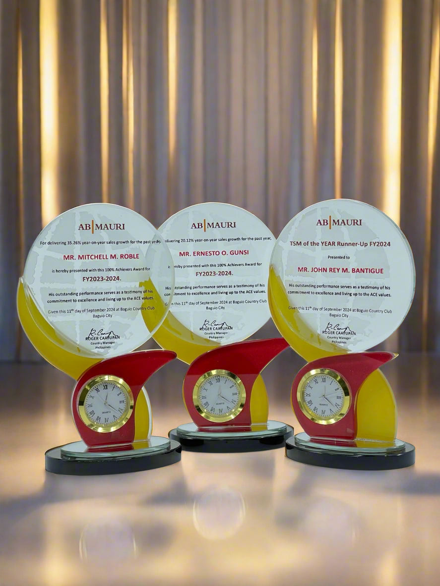 Best-Selling Glass Plaque Awards - GPA-003