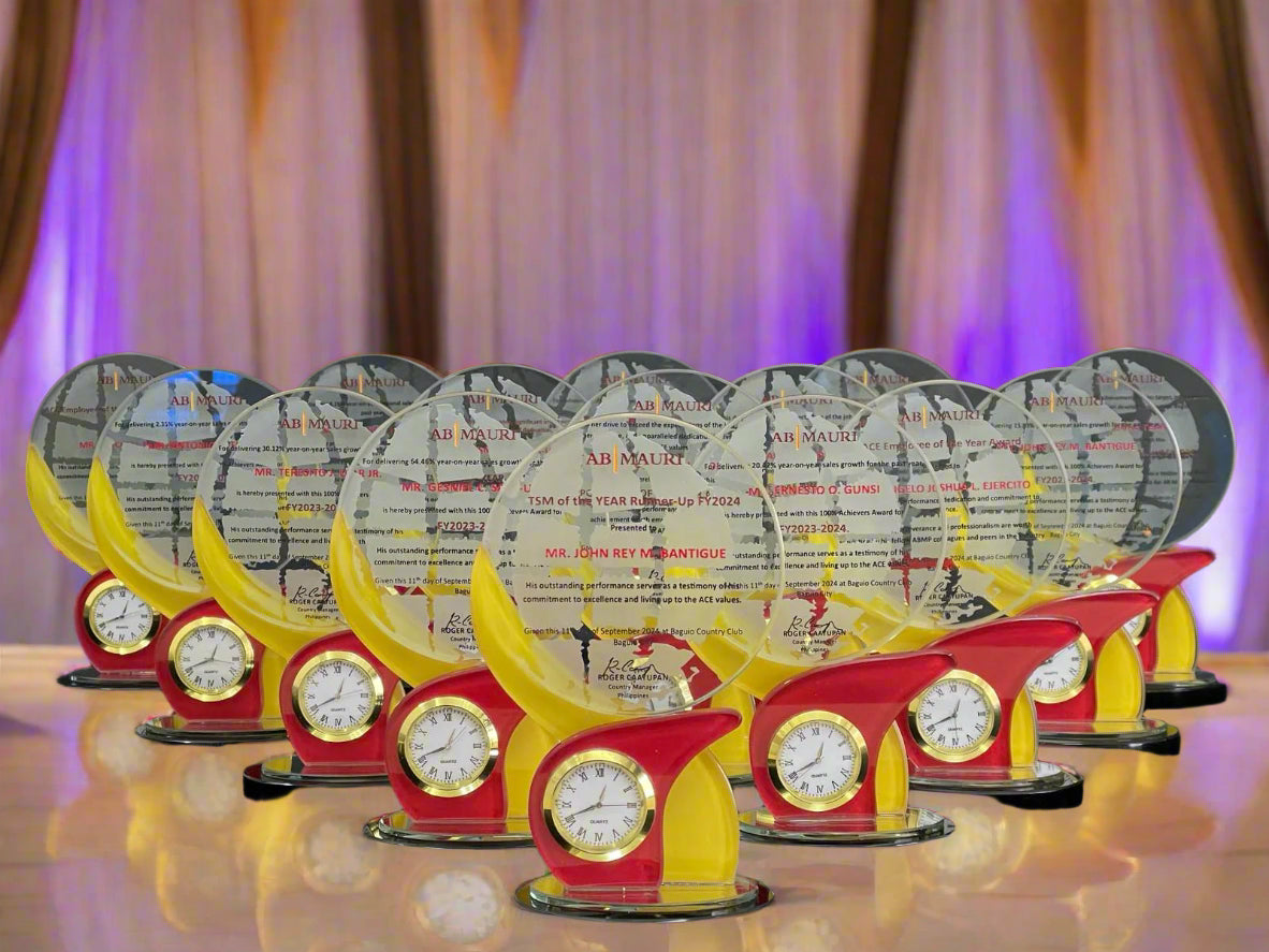 Best-Selling Glass Plaque Awards - GPA-003