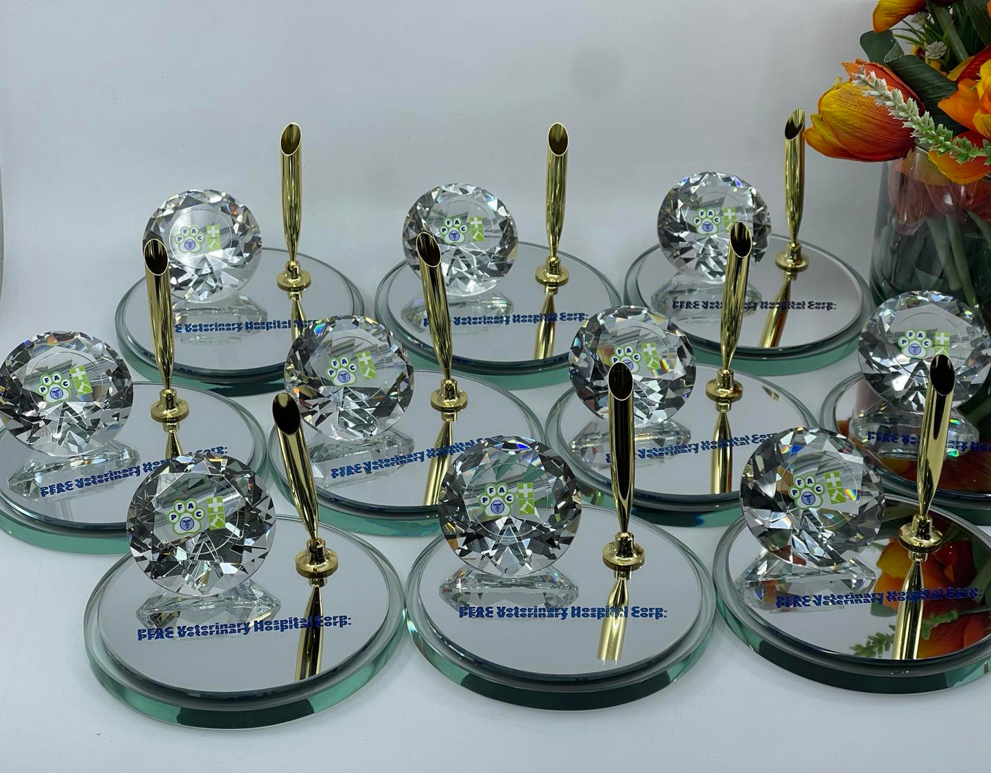 Glass Tokens & Desk Accessories - GDA-010