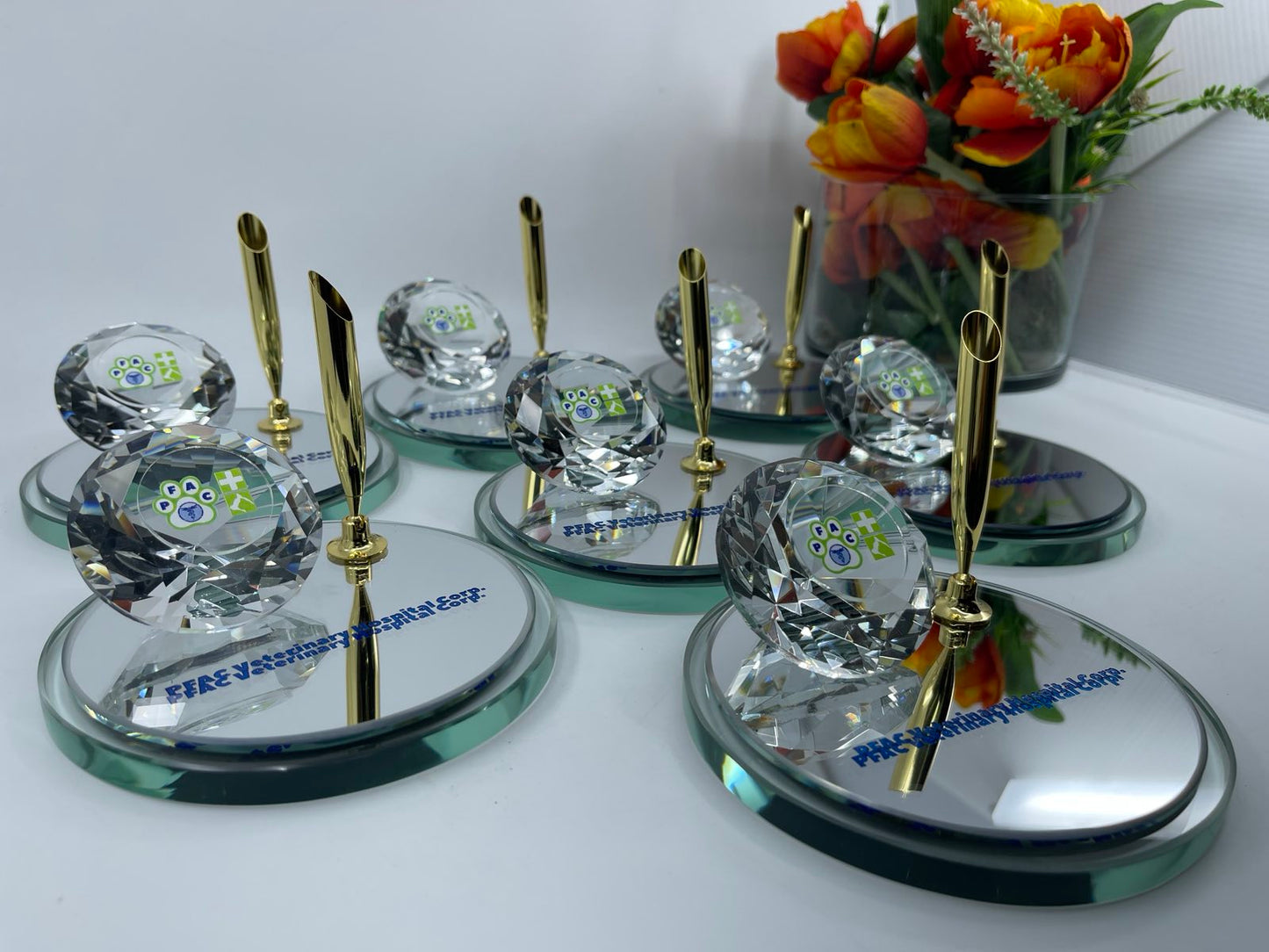 Glass Tokens & Desk Accessories - GDA-010