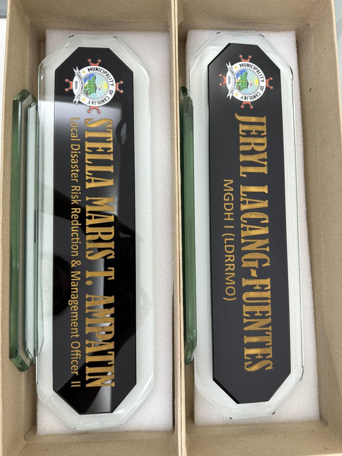 Glass Tokens & Desk Accessories - GDA-022
