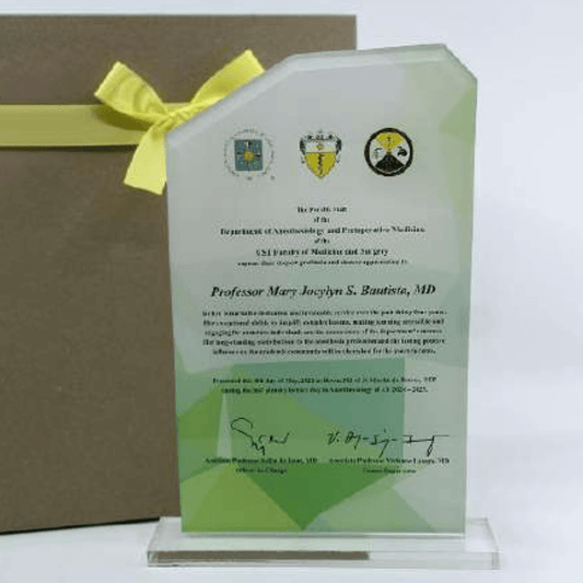 Acrylic Plaque Awards - AA-010